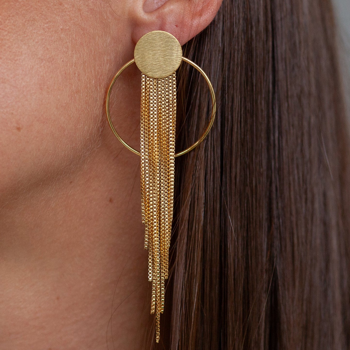 Helena Fringe Earring