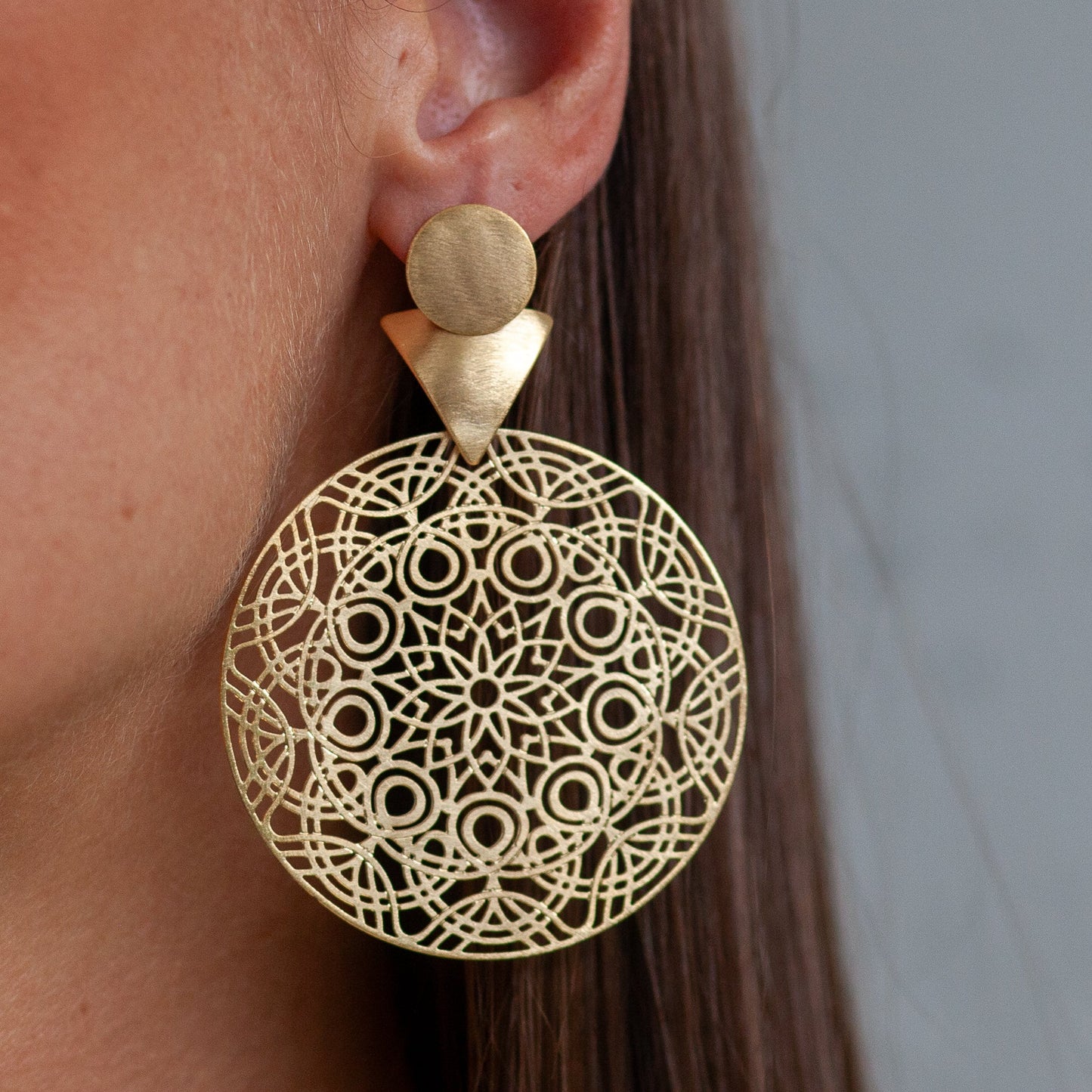 Maria Mandala Earring