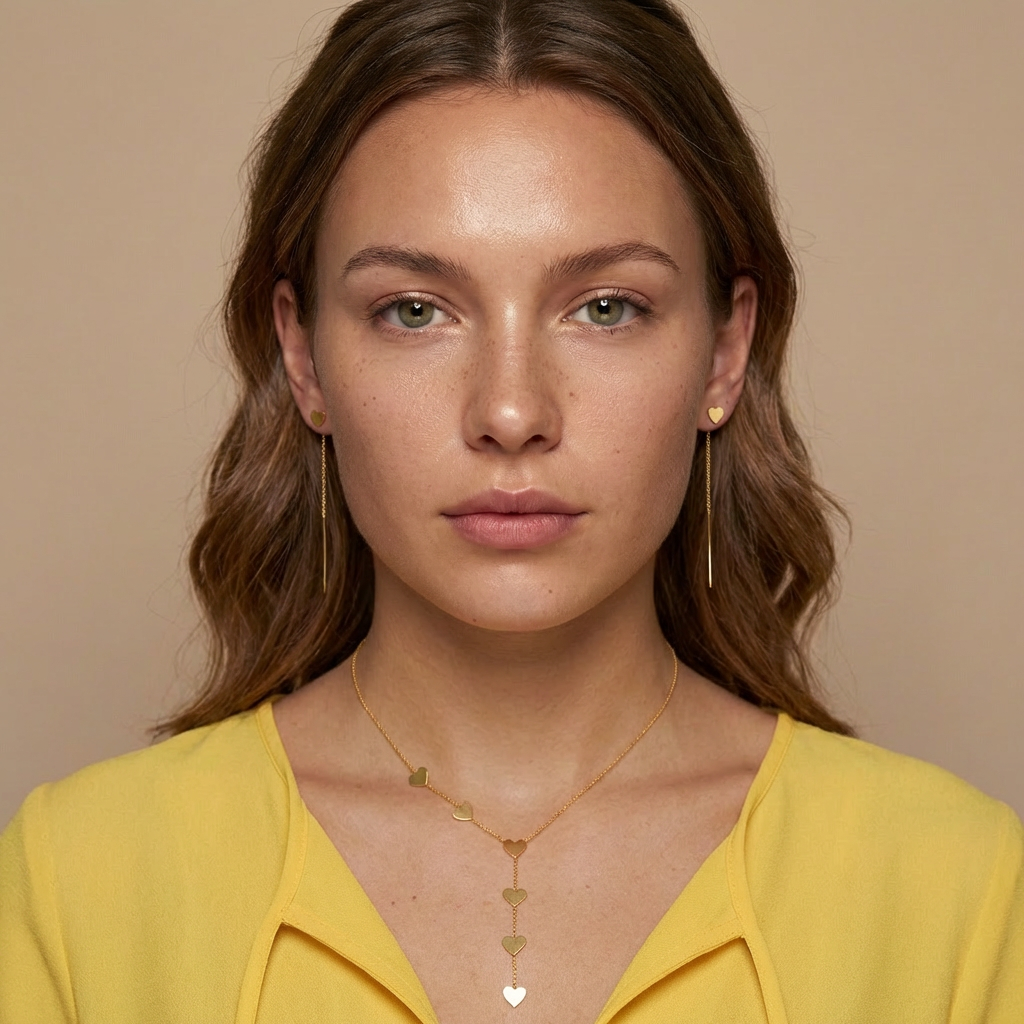 Heart Dangled Earring