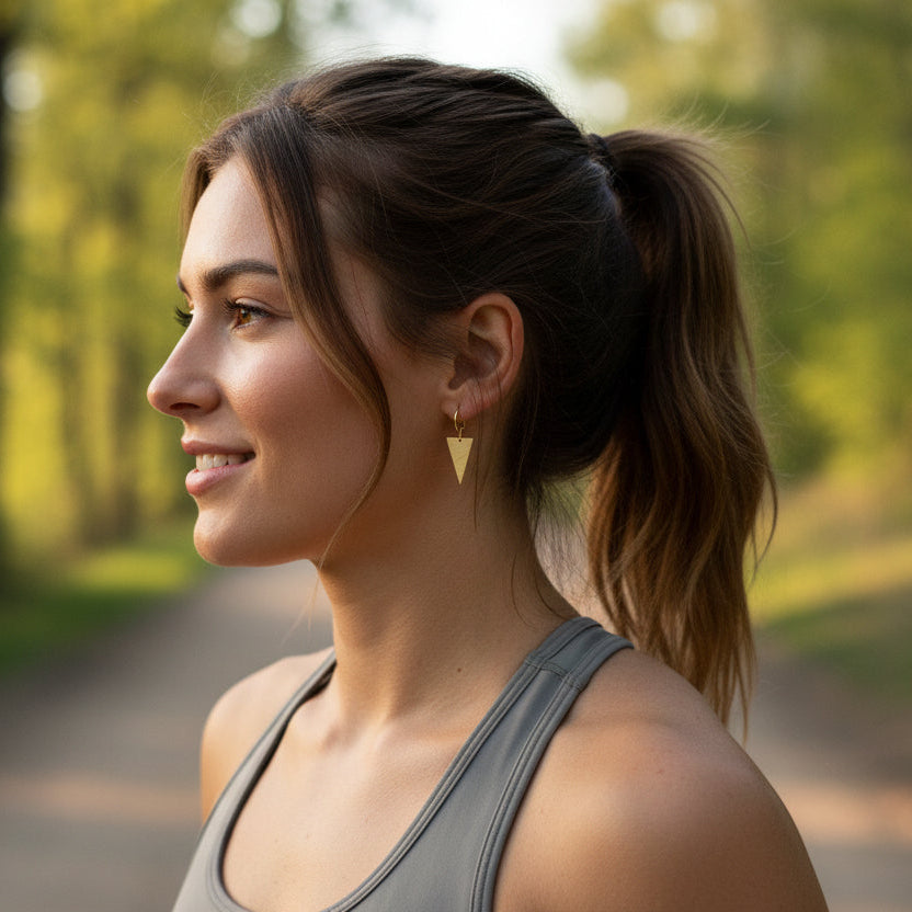 Mina Hoop Triângulo